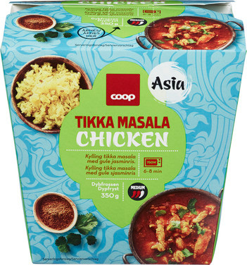 Chicken Tikka Masala With Jasmine Rice