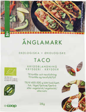 Taco Spicemix, Organic