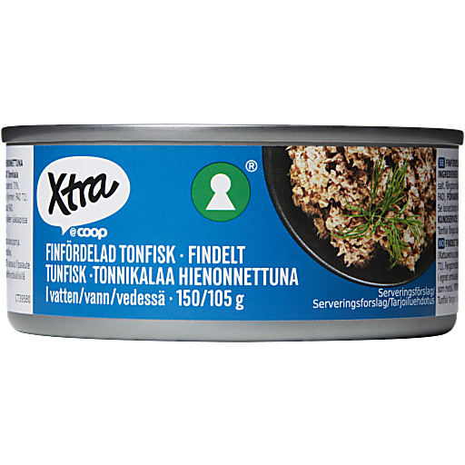 Tunfisk i vann 150g Xtra