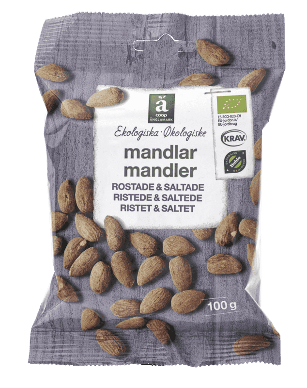 Änglamark Mandler 100g