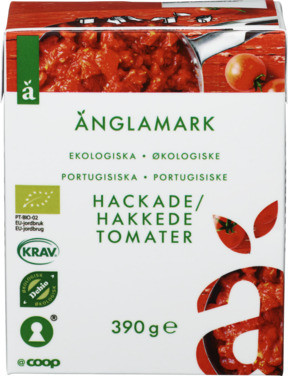 Økologiske Hakkede Tomater