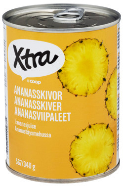 Pineapple Slices In N/j 567g, Standard Quality