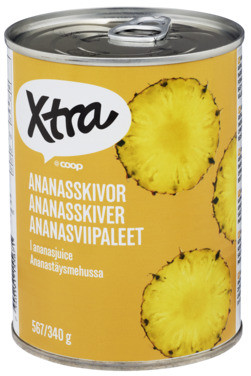 Pineapple Slices In N/j 567g, Standard Quality Xtra