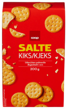 Salted Round Cracker