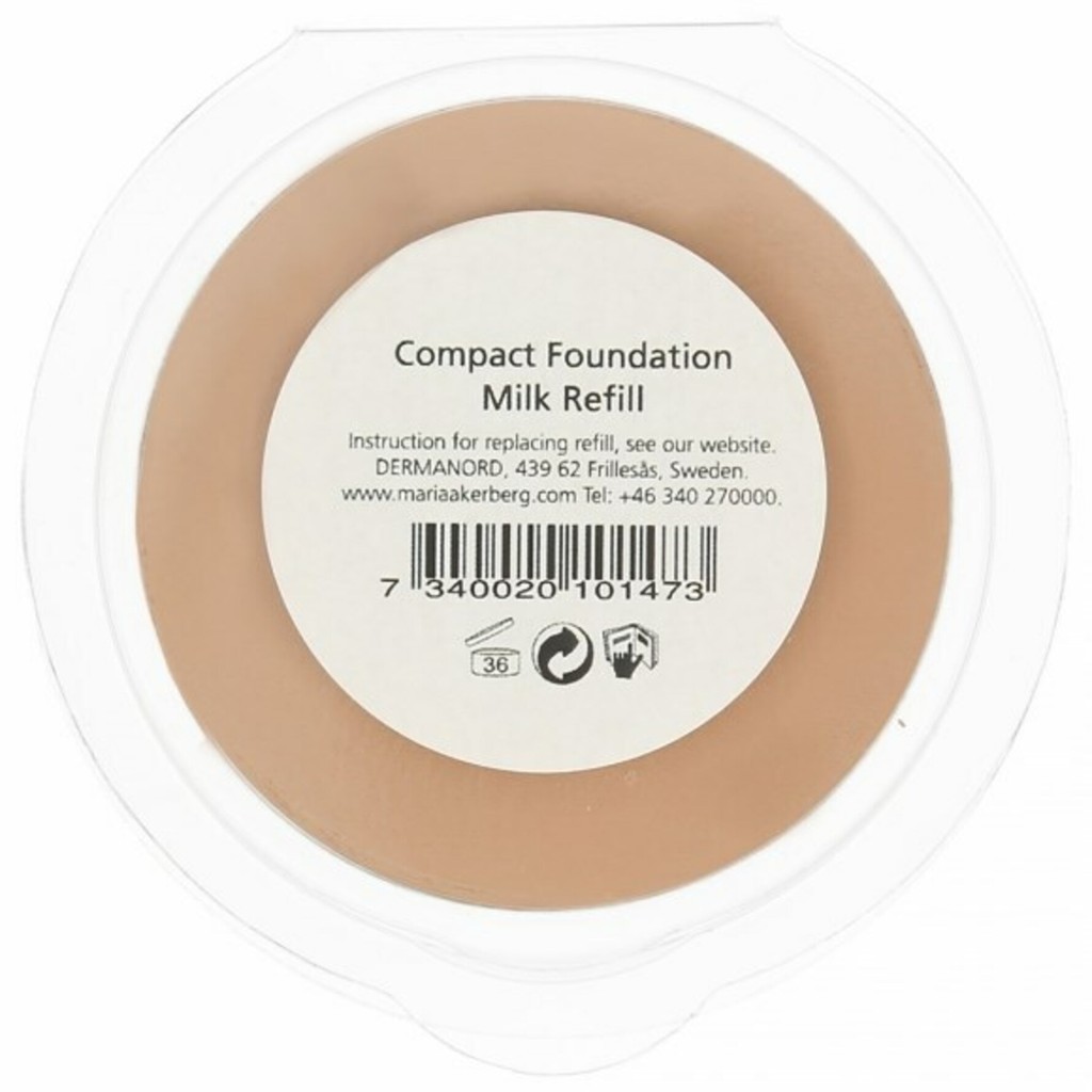 MARIA ÅKERBERG Compact Foundation Refill Sticker Milk