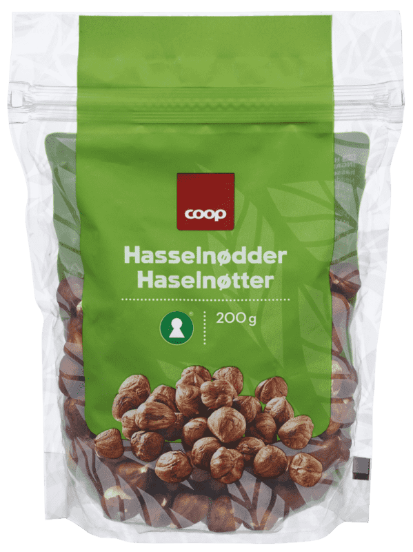 Coop Hasselnøttkjerner 200g