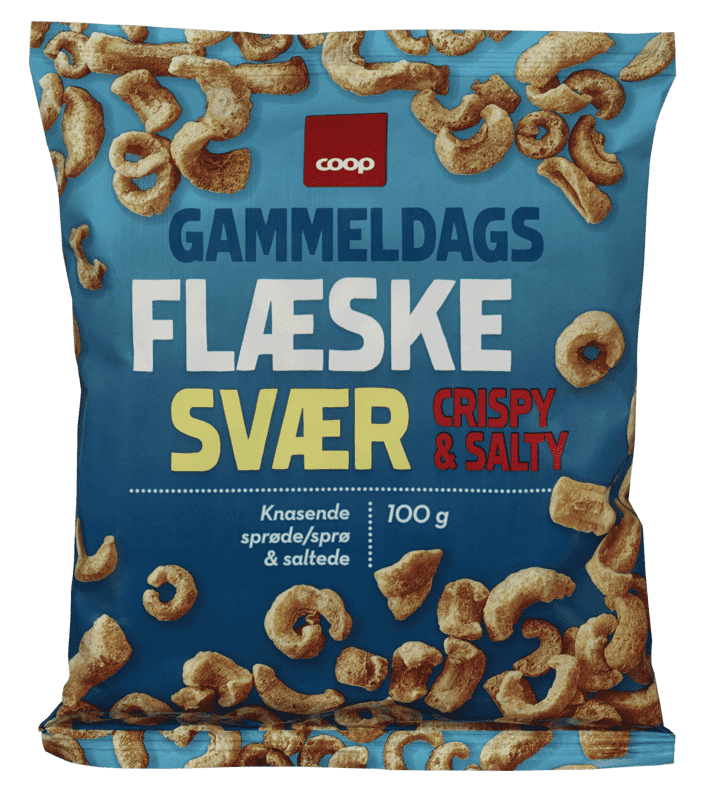 Coop Crispy Flæskesvær 100g