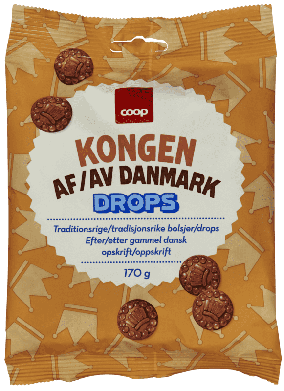 Coop Kongen av Danmark 170g