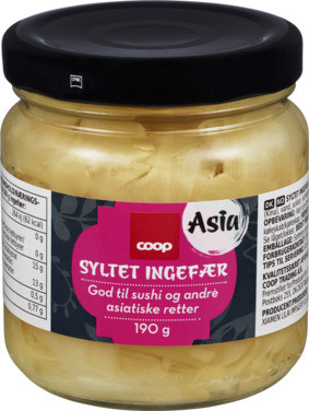 Syltet Ingefær