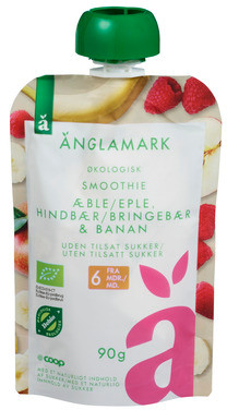 Apple, Raspberry And Banana