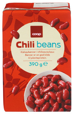 Red Kidney Beans In Chili Sauce