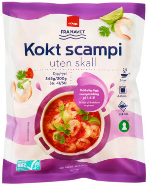 Scampi Kokt
