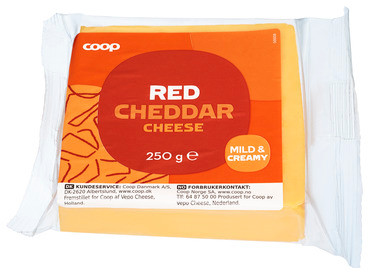 Cheddar Red, Block, 250g