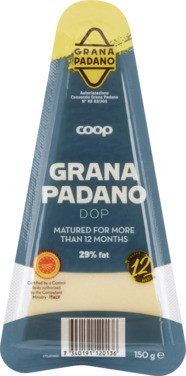 Grana Padano 12 Months, Red Logo Coop
