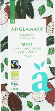 Dark 70% With 8% Mint (ft - Krav) Änglamark