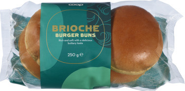 Brioche Burger Buns 4 Pack