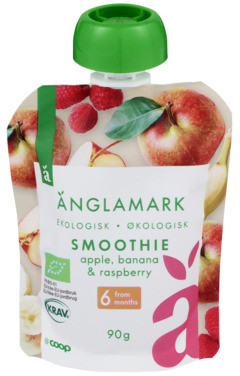 Smoothie Apple/raspberry/banana