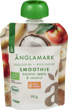 Smoothie Banana/apple/coconut