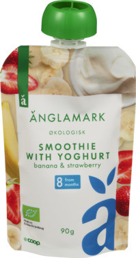 Smoothie Yoghurt/banana/strawberry