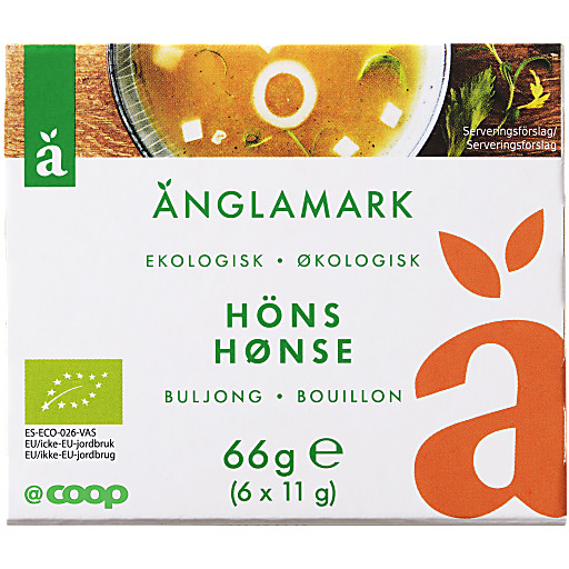 Hønsebuljong 6-pack Øko 6stk Änglamark