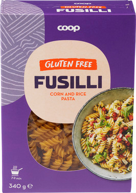 Fusilli, Corn/rice 3 (with Brown Rice)