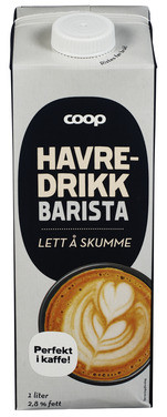 Oat Drink For Coffee