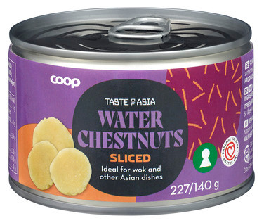 Water Chestnut, Sliced
