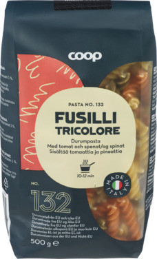 Fusilli Tricolore