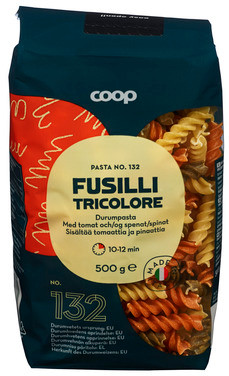 Fusilli Tricolore