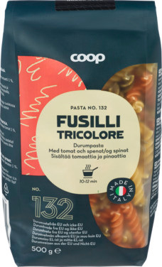 Fusilli Tricolore