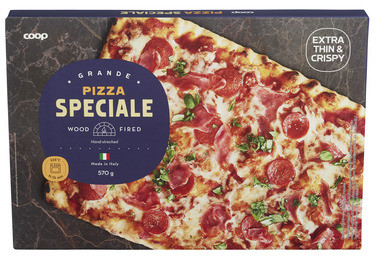 Rectangular Pizza Speciale