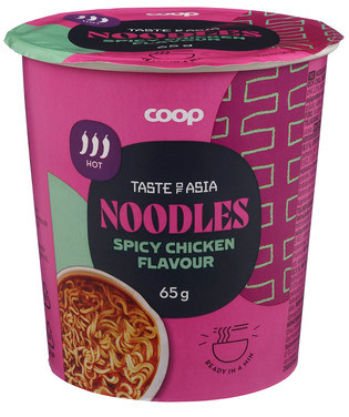 Instant Cup Noodle Spicy Chicken