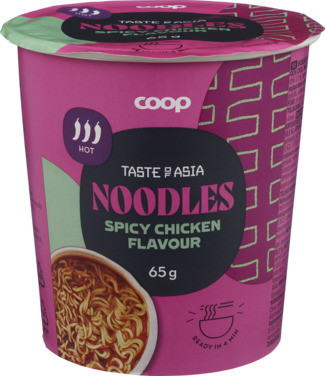 Instant Cup Noodle Spicy Chicken