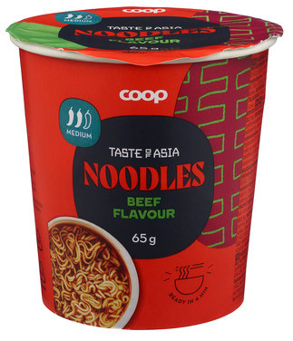 Instant Cup Noodle Beef