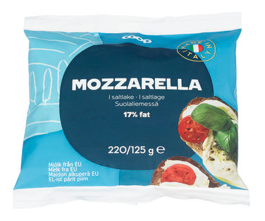 Mozzarella Ball In Brine, Italian