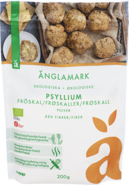 Psyllium baking powder
