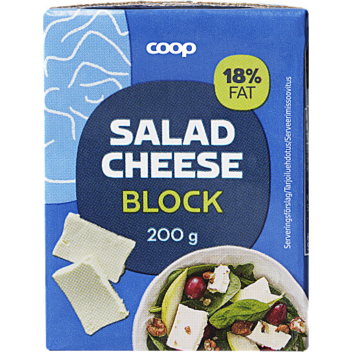 Salatost 200g Coop