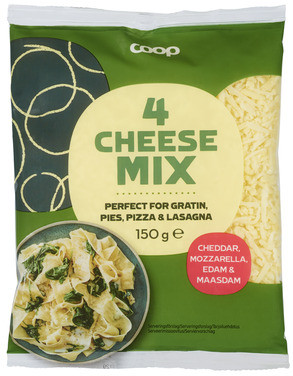 Cheese Grated 4-mix