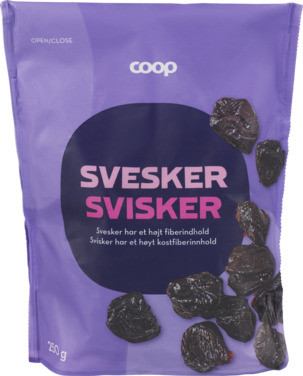 Dried Prunes, Size 50/60, A-pitted