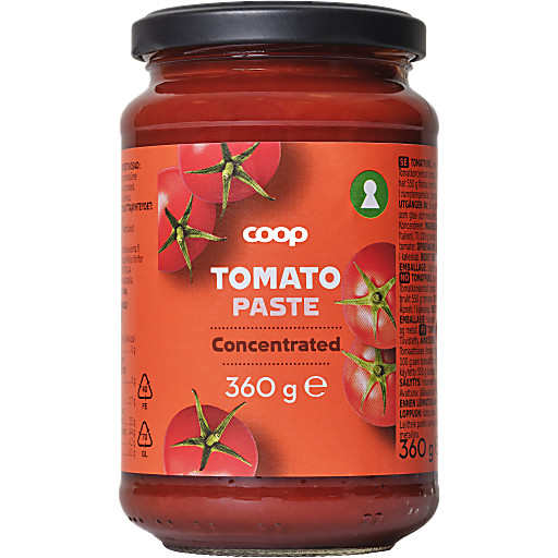 Tomatpuré 360g Coop
