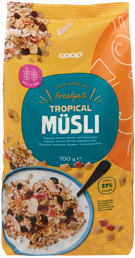 Muesli, Tropical