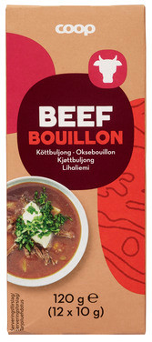 Beef Stock Cubes, 12 Cubes