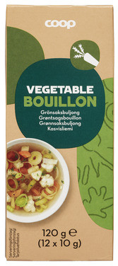 Vegetable Stock Cubes, 12 Cubes