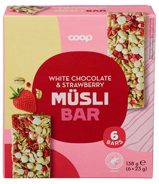 Muesli Bar, Strawberry Yoghurt 6. Pack