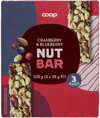 Nutbar With Berries 3 Pack