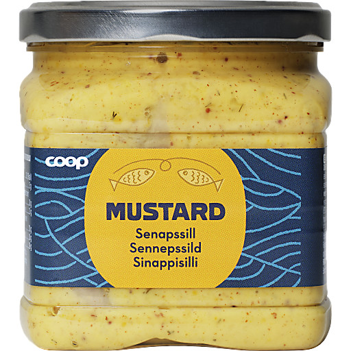 Sennepssild 490g Coop