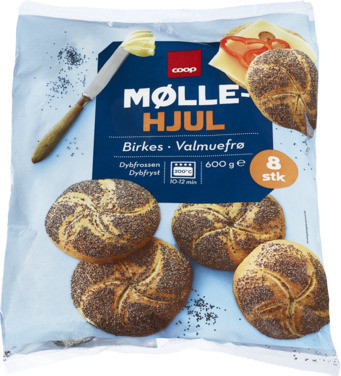 Frz Kaiser Rolls w/Poppy Seeds