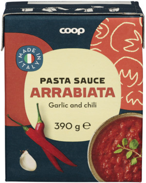 Pasta Sauce Garlic & Chili "arrabbiata"