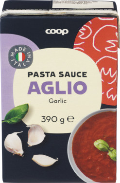 Pasta sauce extra garlic "All'aglio"