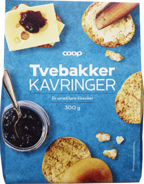 Tvebakker/kavringer Coop